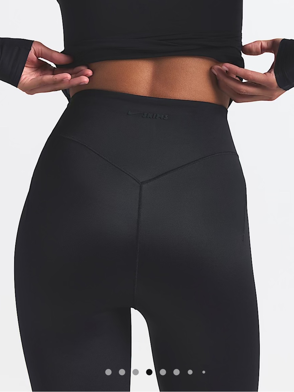 NikeSKIMS Shine Women's High-Waisted Bonded 26" Leggings